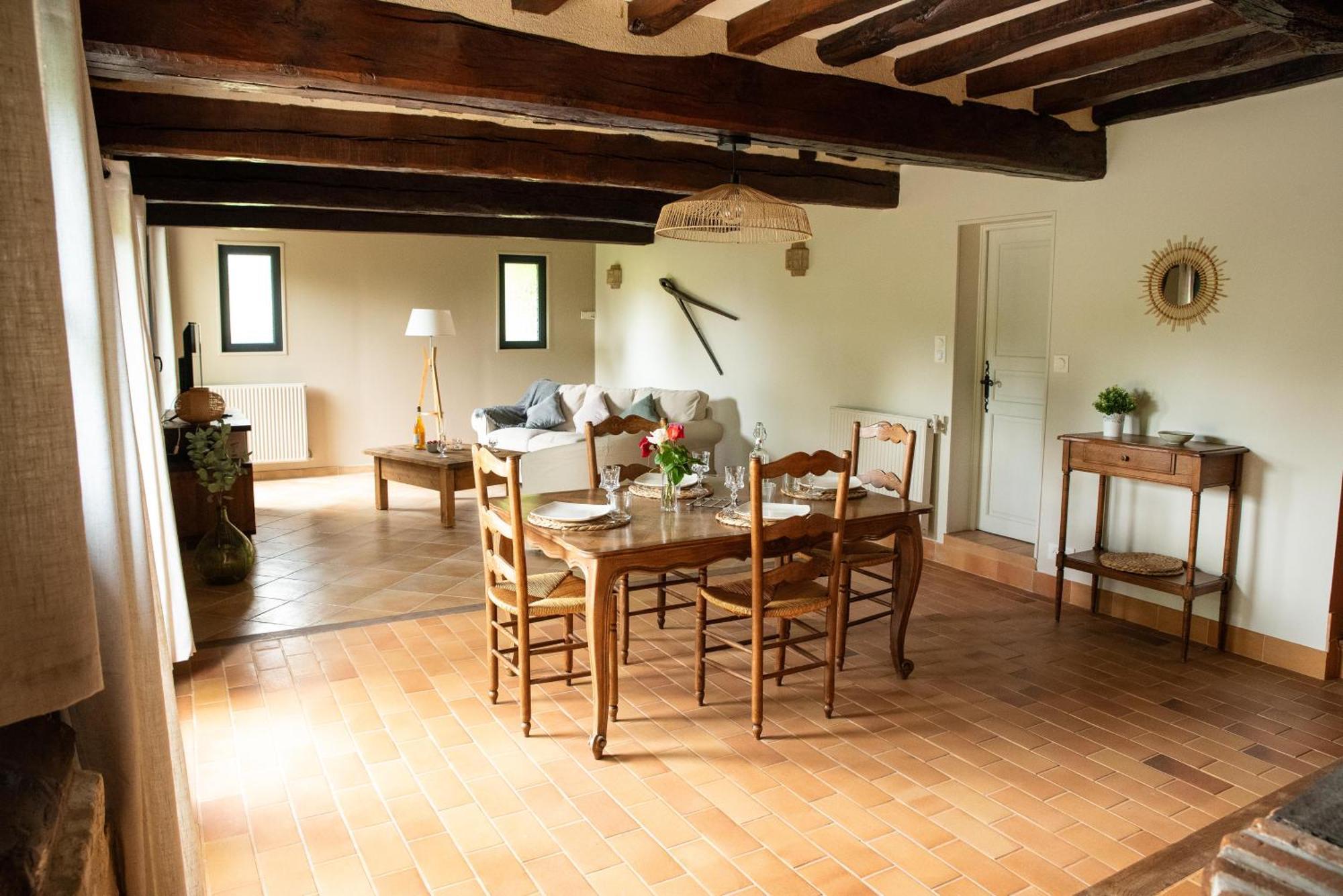 Вилла L'Aube Normande Villequier Экстерьер фото