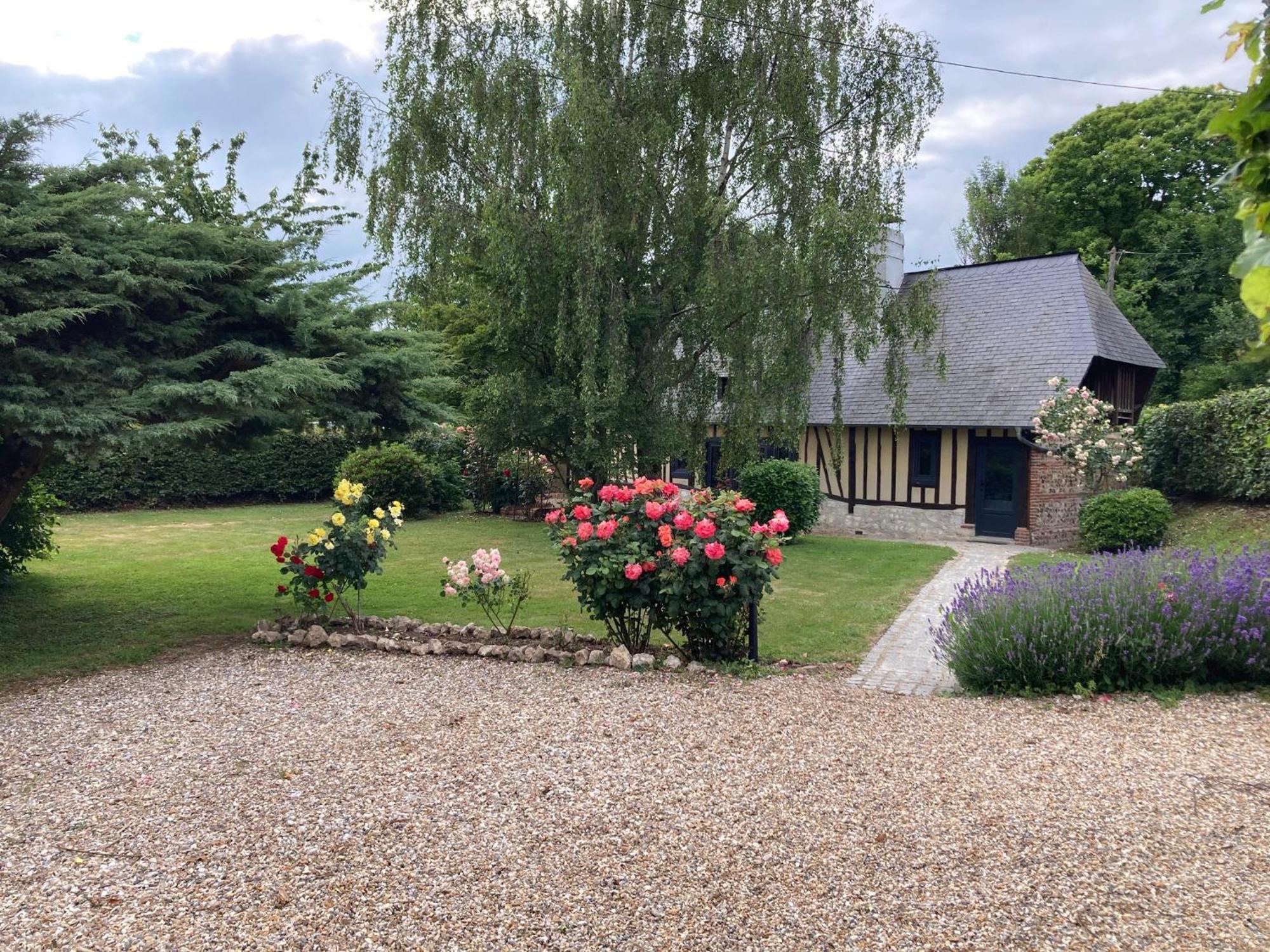 Вилла L'Aube Normande Villequier Экстерьер фото