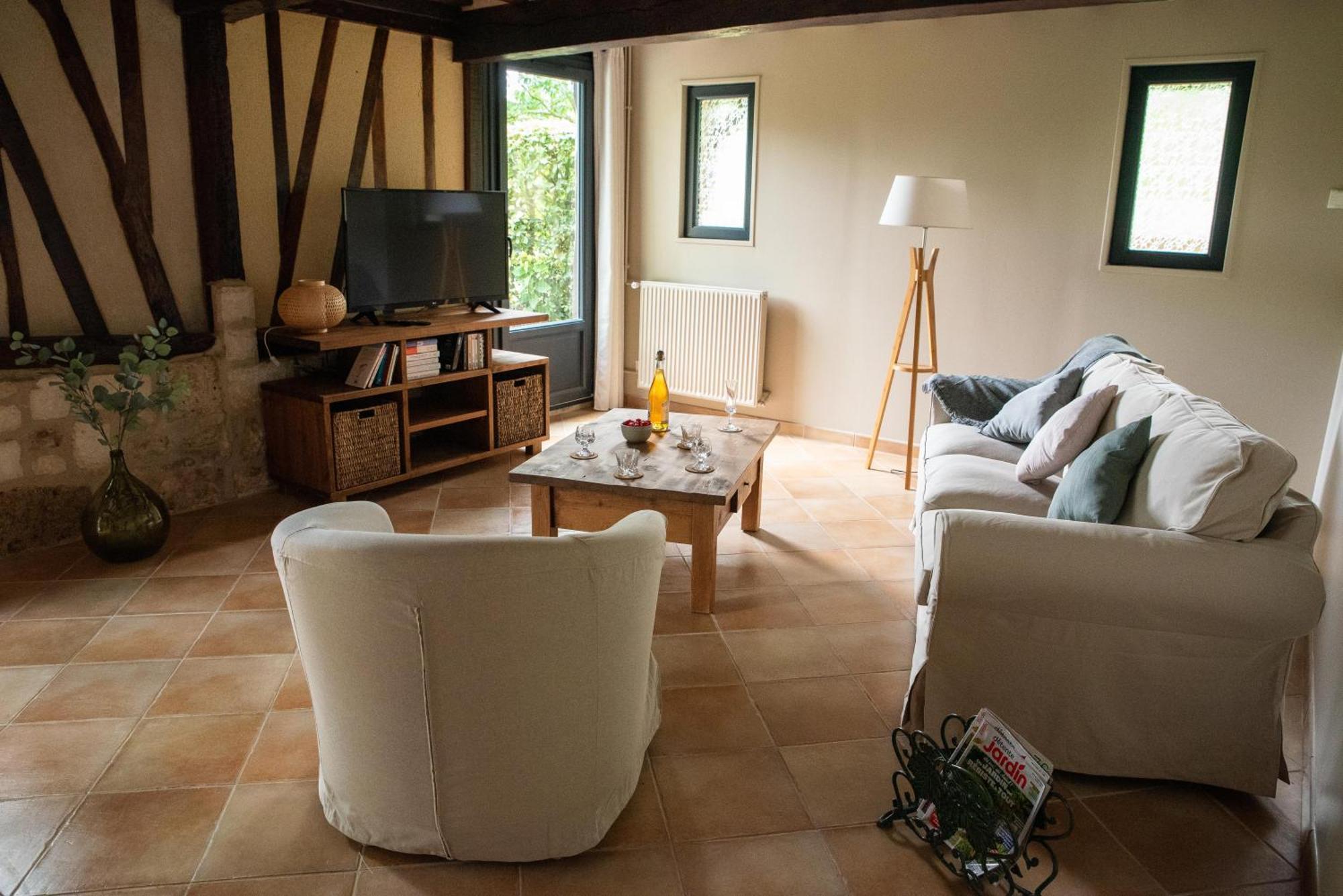 Вилла L'Aube Normande Villequier Экстерьер фото