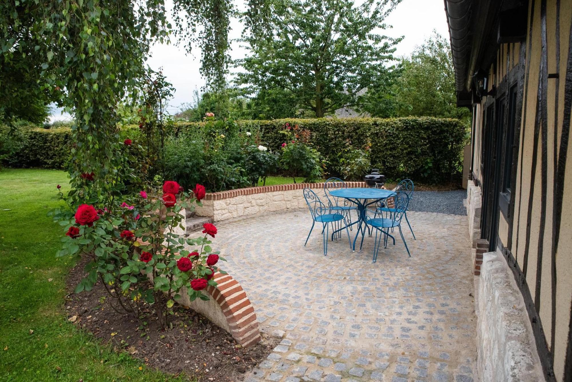 Вилла L'Aube Normande Villequier Экстерьер фото